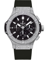 Hublot Big Bang 44mm  Chronograph Automatic Men's Watch, Stainless Steel, Black Dial, 301.SX.1170.RX.1104