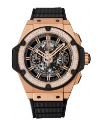 Hublot Big Bang King Power  Chronograph Automatic Men's Watch, 18K Rose Gold, Skeleton Dial, 701.OX.0180.RX.1104