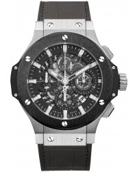 Hublot Big Bang 44mm  Chronograph Automatic Men's Watch, Stainless Steel, Black Dial, 311.SM.1170.GR