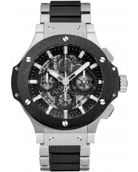 Hublot Big Bang 44mm  Chronograph Automatic Men's Watch, Stainless Steel, Black Dial, 311.SM.1170.SM