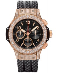 Hublot Big Bang 41mm  Automatic Women's Watch, 18K Rose Gold, Black Dial, 341.PX.130.RX.174