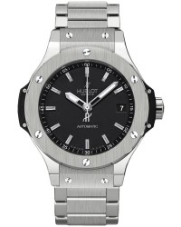 Hublot Big Bang 38mm  Automatic Men's Watch, Stainless Steel, Black Dial, 365.SX.1170.SX