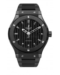 Hublot Classic Fusion 45mm  Automatic Certified Men's Watch, Ceramic, Black Dial, 511.CM.1770.CM