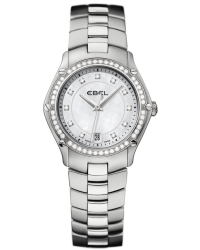Ebel Classic Sport  Quartz Women's Watch, Stainless Steel, Mother Of Pearl Dial, 1215983