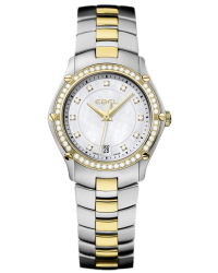 Ebel Classic Sport  Quartz Women's Watch, Gold Plated, Mother Of Pearl Dial, 1216030