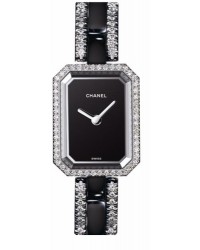 Chanel Premier  Quartz Women's Watch, Stainless Steel, Black Dial, H2147