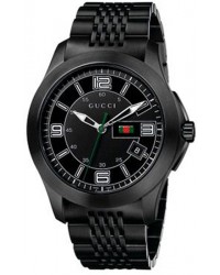 Gucci G-Timeless  Quartz Men's Watch, PVD, Black Dial, YA126202