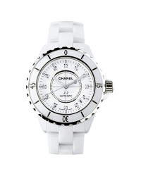 Chanel J12 Jewelry  Automatic Women's Watch, Ceramic, White Dial, H1629