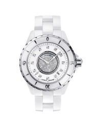 Chanel J12 Jewelry  Automatic Women's Watch, Ceramic, White Dial, H1759