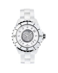 Chanel J12 Jewelry  Quartz Women's Watch, Ceramic, White Dial, H2123