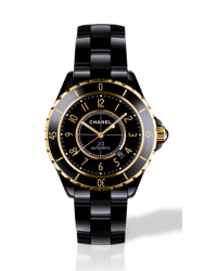 Chanel J12 Classic Limited Edition  Automatic Unisex Watch, Ceramic, Black Dial, H2129