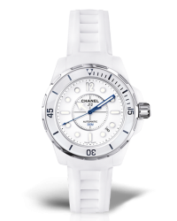 Chanel J12 Marine  Automatic Women's Watch, Ceramic, White Dial, H2560