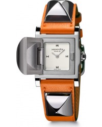 Hermes Medor  Quartz Women's Watch, Stainless Steel, Silver Dial, 028326WW00