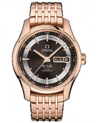 Omega De Ville Hour Vision  Automatic Men's Watch, 18K Rose Gold, Brown Dial, 431.60.41.22.13.001