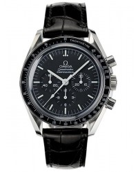 Omega Speedmaster Moon Watch  Chronograph Manual Men's Watch, Stainless Steel, Black Dial, 3870.50.31
