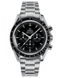Omega Speedmaster Moon Watch  Chronograph Manual Men's Watch, Stainless Steel, Black Dial, 3570.50.00