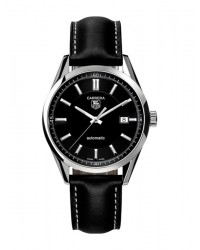 Tag Heuer Carrera  Automatic Men's Watch, Stainless Steel, Black Dial, WV211B.FC6202