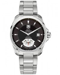Tag Heuer Grand Carrera  Automatic Men's Watch, Stainless Steel, Black Dial, WAV511A.BA0900