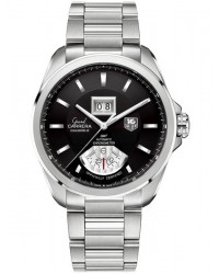 Tag Heuer Grand Carrera  Automatic Certified Men's Watch, Stainless Steel, Black Dial, WAV5111.BA0901