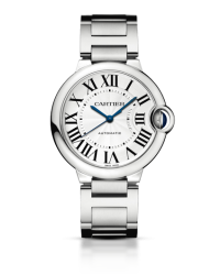 Cartier Ballon Bleu  Automatic Women's Watch, Stainless Steel, Silver Dial, W6920046