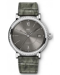 IWC Portofino  Automatic Unisex Watch, Stainless Steel, Grey Dial, IW458104