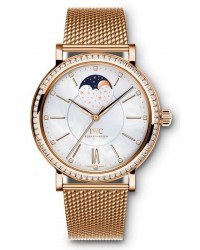 IWC Portofino  Automatic Unisex Watch, 18K Rose Gold, Mother Of Pearl Dial, IW459005