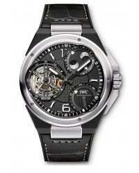 IWC Ingenieur Limited Edition  Tourbillon Men's Watch, Platinum, Black Dial, IW590001