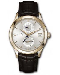 Jaeger Lecoultre Master  Automatic Men's Watch, 18K Rose Gold, Silver Dial, 1622430