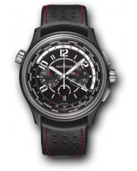 Jaeger Lecoultre Amvox  Chronograph Automatic Men's Watch, Titanium Ceramic, Black Dial, 193A470