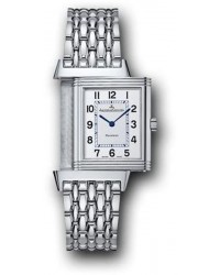 Jaeger Lecoultre Reverso Classique  Manual Winding Unisex Watch, Stainless Steel, Silver Dial, 2518110