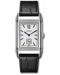 Jaeger Lecoultre Reverso Grande  Manual Winding Men's Watch, 18K White Gold, Silver Dial, 2783520