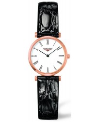 Longines La Grande Classique  Quartz Women's Watch, Rose Gold Tone, White Dial, L4.209.1.91.2