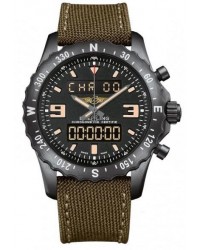 Breitling Chronospace  Automatic Men's Watch, Titanium, Black Dial, M7836622.BD39.105W