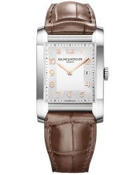 Baume & Mercier Hampton Classic  Automatic Men's Watch, Stainless Steel, Silver Dial, MOA10018