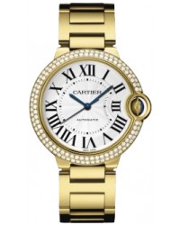 Cartier Ballon Bleu  Automatic Women's Watch, 18K Yellow Gold, Silver Dial, WE9004Z3