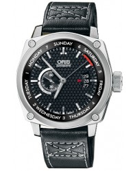 Oris Aviation BC4  Automatic Men's Watch, Stainless Steel, Black Dial, 645-7617-4154-LS