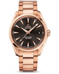 Omega Aqua Terra  Automatic Men's Watch, 18K Rose Gold, Brown Dial, 231.50.42.21.06.002