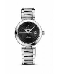 Omega De Ville Ladymatic  Automatic Women's Watch, Stainless Steel, Black Dial, 425.30.34.20.01.001