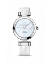 Omega De Ville Ladymatic  Automatic Women's Watch, Stainless Steel, White Mother Of Pearl Dial, 425.33.34.20.05.001