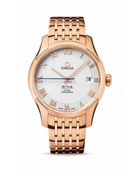 Omega De Ville  Automatic Men's Watch, 18K Rose Gold, Silver Dial, 431.50.41.21.02.001