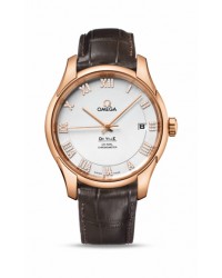 Omega De Ville  Automatic Men's Watch, 18K Rose Gold, Silver Dial, 431.53.41.21.52.001