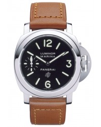 Panerai Luminor Marina  Automatic Certified Men's Watch, Stainless Steel, Black Dial, PAM00005