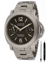 Panerai Luminor Marina  Automatic Men's Watch, Titanium, Grey Dial, PAM00279