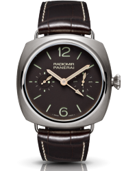 Panerai Radiomir  Tourbillon Men's Watch, Titanium, Brown Dial, PAM00315