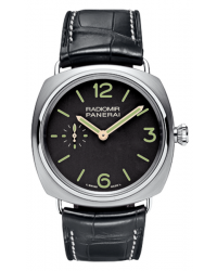Panerai Radiomir  Mechanical Men's Watch, Titanium, Black Dial, PAM00338