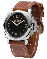 Panerai Luminor 1950  Mechanical Men's Watch, Stainless Steel, Black Dial, PAM00372