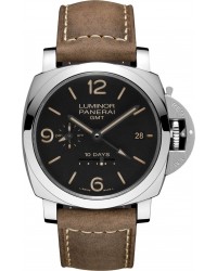 Panerai Luminor 1950  Automatic Men's Watch, Stainless Steel, Black Dial, PAM00533