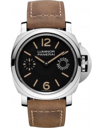 Panerai Luminor Marina  Automatic Men's Watch, Stainless Steel, Black Dial, PAM00590