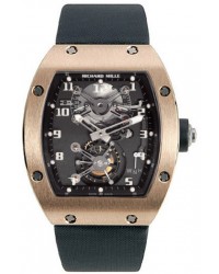 Richard Mille RM 002  Mechanical Unisex Watch, 18K Rose Gold, Black Dial, RM002-V2-RG