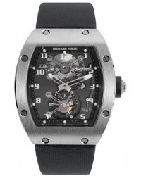 Richard Mille RM 002  Mechanical Unisex Watch, 18K White Gold, Black Dial, RM002-V2-WG